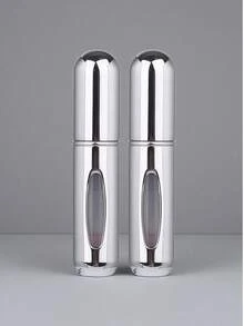 5 件/4 件/3 件/2 件/1 件 5ml 可再填充香水瓶、便携式可再填充香水雾化器瓶、可再填充香水旅行喷雾瓶、迷你便携式空液体容器、旅行必需品、海滩旅行收纳袋、适用于香水、女士香水，适合度假、露营、度假、返校