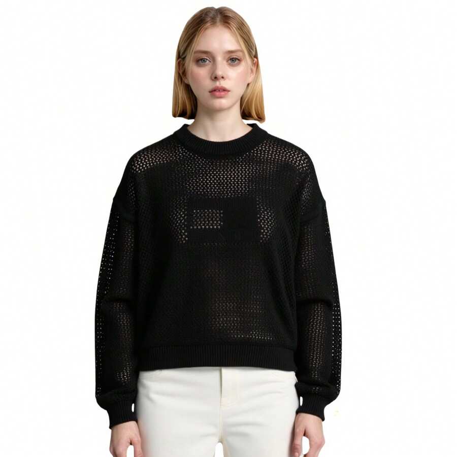 Tommy Hilfiger TJW OPEN STITCH FLAG - Black - View 1