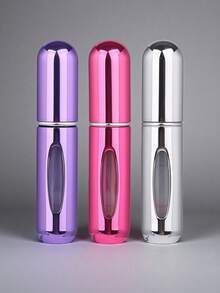 5 件/4 件/3 件/2 件/1 件 5ml 可再填充香水瓶、便携式可再填充香水雾化器瓶、可再填充香水旅行喷雾瓶、迷你便携式空液体容器、旅行必需品、海滩旅行收纳袋、适用于香水、女士香水，适合度假、露营、度假、返校