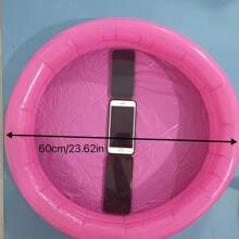Small Inflatable Swimming Pool, Suitable Family Swimming Toy, Inflatable Pool, Inflatable Double-Decker Round Cushion Swimming Pool, Inflatable Swimming Pool