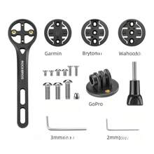 Accesorios de extensión para montar cámara deportiva, luz de bicicleta y marco integrado en el manillar de un coche de carreras