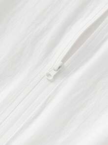 Balabala 2026年夏季青少年男童拉链连帽轻便防晒外套 - 本白 - 查看 8