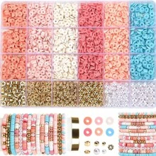 [Caja sorpresa] 1 Caja Kit de Fabricación de Joyería DIY - Pulsera sorpresa, Pendientes, Collar, Juego de Anillos, Adecuado para Uso Diario, Opción de Regalo de Moda para Mujeres