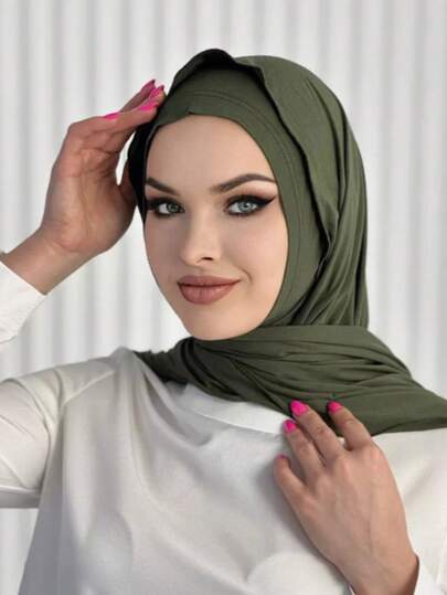 1pc Bohemian Style Paisley Jacquard Pashmina Scarf, Vintage Tassel Ladies Hijab Shawl For Sun Protection, Suitable For Daily Wear, Spring/Summer