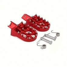 1pc Motorcycle Aluminum Alloy Footpeg Multi-Color Unisex Bike Accessory - one-size - View 4