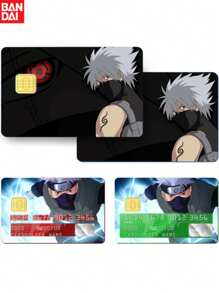bandai 4pcs Bandai One Piece , Anime Themed Credit Card Stickers, Decorative Stickers, Personal Bank Card Privacy Protection Cover Protective Stickers - Suitable For Credit Cards, Bank Cards, And Bus Cards - Scratch Resistant, Cool Decorations, Removable Self-Adhesive Decorative Card Stickers, Party Gifts&Birthday Surprise Gifts, Ideal Christmas, Halloween, Thanksgiving, And Mother's Day Gifts.,School Supplies,Back To School