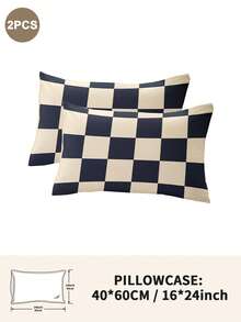 1pc/2pcs/4pcs Polyester Fashion Print Pillow Cover Set (Pillow Inner Not Included), Soft & Comfortable, Suitable For All Seasons - Multicolor - View 31