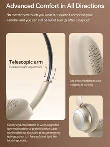 Type-C 迷你无线耳塞，可调节，高清通话，低失真，便携式无线耳机 - 銀黑 - 查看 7