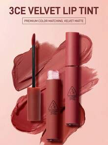 3CE Velvet Lip Tint Liquid Lipstick #TAUPE RED BROWN - #Taupe - View 3