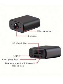 1080P Telecamera mini HD senza fili WiFi, baby monitor interno, telecamera di sicurezza, sorveglianza con visione notturna, videocamera IP, registratore video