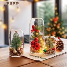 1PC Glass Hydroponic Vase Minimalist Transparent Glass Vase Cylinder Flower Vase Use For Floral Wedding Home Decor