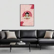 ONE PIECE 1/3/6 件套流行帆布墙面艺术海贼王 - ZORO、妮可罗宾、LAW、ACE、SHANKS 装饰卧室现代家居印刷图片艺术品海报（无框）