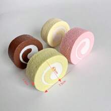 1pc Squishy Slow Rebound PU Swiss Roll Simulation Decompression Toy ...
