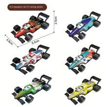 1/3/5pcs F1 Formula Racing Series Alloy Diecast Toy Car, Random Color And Pattern,Back To School