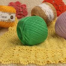 4 pelotes de fil de dentelle perlé n°8, 200g au total, matériaux de tricot/crochet fait main DIY pour châles légers, pulls d'été aérés, écharpes, chapeaux