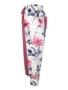 Women Non-Localized Print Casual Cropped Pants - Pink - View 3