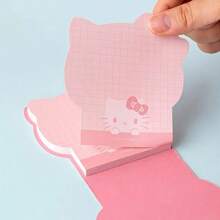 Sanrio 100pcs/Set Sanrio Kawaii Kitty Cat & Pompompurin Sticky Notes, Cute Memo Pads School Supplies, Back To School