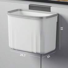 1 件壁挂式厨房垃圾桶（家用） - 彩色 - 查看 5