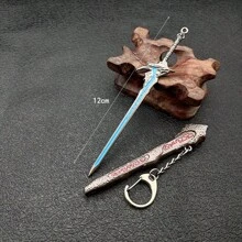2025 Mini Sword Keychain, Mini Ancient Sword & Sorcery Themed Weapon Accessories, Bai Li Tu Su, Feng Ji Sword, Guang Sword, Ba Xia Sword Model Keychain, Advertising Gifts, Promotional Giveaways, Conference Gifts, Welfare Gifts, Holiday Gifts, Awards & Commemorations