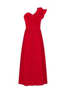 Vestido Con Abertura Elegante Fiestas De Noche Mujer, Vestidos Para Fiestas Elegantes,Vestido De Noche De Fiesta Con Un Hombro Para Mujer,Vestidos De Fiesta,Vestidos Largos Elegantes