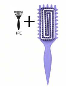 Lược tạo kiểu tóc xoăn cho tóc xoăn, tóc xoăn cứng và tóc thẳng – Nhiều kiểu tóc có sẵn | Làm mượt, định hình và gỡ rối mà không làm tóc bị kéo hoặc gãy - Nhiều màu - Xem 9