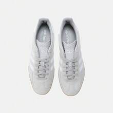 Adidas 阿迪达斯 Gazelle Indoor 男式休闲运动鞋 - 灰色 - 查看 5