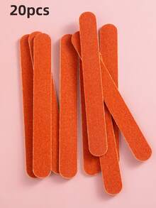 20/10/5/3Pcs Nail Files, Nail Files 180/180 Grit Double Sided Sandpaper For Natural Nails - Professional Nail Files, Bulk Washable Manicure Tools, Travel Size - Multicolor - View 12