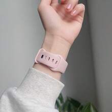 1件女款運動手錶錶帶，相容於 ，適用於 38mm 40mm 41mm 42mm 44mm 45mm 46mm 49mm Series Ultra S11/10 9/8/7/6/5/4/3/2 SE - 粉色 - 查看 5