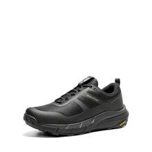 Men's Waterproof Hiking Shoes Lightweight Trekking Walking Sneakers With Arch Support For Camping Tennis Outdoor Training StreamRunner - màu đen - Xem 1