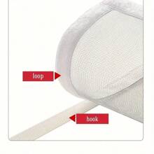 1 pieza Cortina anti-mosquitos de verano, con enganche y lazo autoadhesivo, mosquitera de ventana sin taladrar de borde completo, cortina de malla para ventilación y visibilidad, red invisible para puertas y ventanas adecuada para todas las ventanas, fácil instalación y remoción, lavable