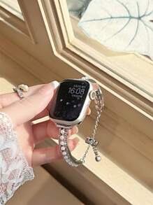 1 New Pearl Bracelet Strap Compatible With 38/40/41/42/44/45/46/49 Millimeters I Watch Strap I Watch Strap Strap I Watch Strap Ultra/Se10/9/8/7/6/5/4/3/2/1