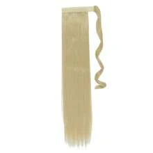 Straight Ponytail Extensions Synthetic Hair Wrap Around Ponytail Extension Heat-Resistant Wig For Women Synthetic Pony Tails Hairpieces Daily