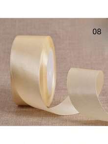 25 yards band Blombukett dekorativt band, 4 cm presentförpackningsband, satinband, julförpackningsbåge - Multifärgad - Visa 19