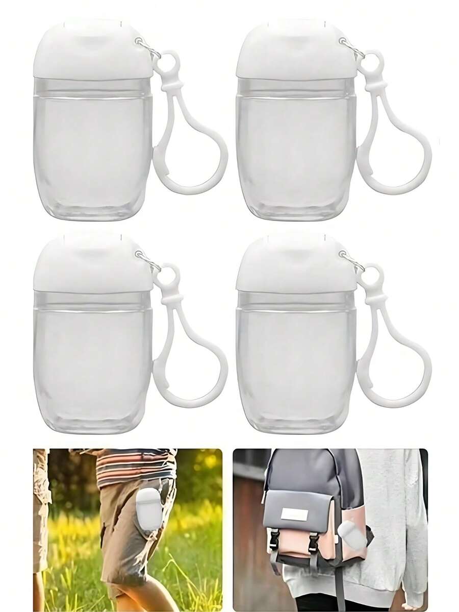 可重複填充玻璃香水噴霧瓶,穩定性佳,耐劣化,迷你香水樣品與補充瓶,易按壓泵頭設計,適用於香水、精油、古龍水、液態香水,輕巧便攜,適合旅行或方便收納,男女皆宜,美妝化妝品配件 - 白色 - 查看 1