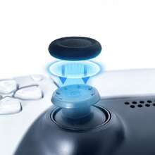 Replacement Thumb Stick Caps Compatible With PS4/ Controller, Easy To Install Without Disassembly - Black - View 4