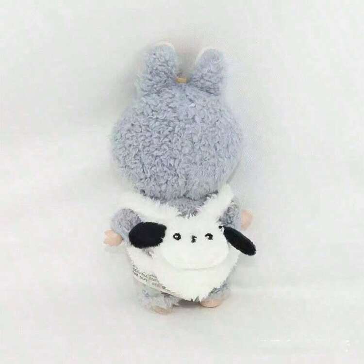 1pc 1st/2nd Gen. Labu Plush Backpack, 17cm Doll Schoolbag - (Accessories Only) 17cm Labu Plush Backpack - Multi-Color Plush Backpack - Blind Box Figure - Holiday/Birthday Gift - Halloween Gift - Christmas Gift - Christmas Eve Gift - Gift - Children's Doll - Toys - Games (Selling Backpack Only, Not The Doll) - Multicolor - View 5