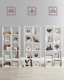 Bookcases - Weiß - 查看 6