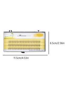 1 BOX (60 Clusters), 10D 8/9/10/11/12/13/14MM, Eyelash Extension Clusters, Single Cluster False Eyelashes Makeup Tool Cluster Lashes DIY Lash Clusters, Eyelash Clusters, Individual Eyelashes, Lashes, Fake Lashes