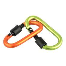 2025 重型 8 号可锁挂钩；D 型登山扣；快速释放螺母扣；扣夹；铝合金背包扣