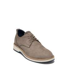 Cole Haan Osborn Plain Toe Derby |  | Dress Shoes - Morel 牛巴革燕麥/海軍藍西裝外套 - 查看 6