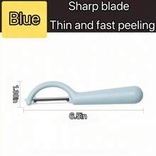 Household Sharp Peeling Knife, Stainless Steel Fruit & Vegetable Peeler, Super Fast Potato Peeling Tool - Multicolor - View 8