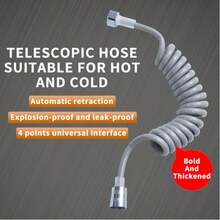 手持式坐浴盆喷雾器套装不锈钢喷枪淋浴手持式马桶坐浴盆水龙头喷雾器淋浴喷头自清洁 - 多顏色 - 查看 6