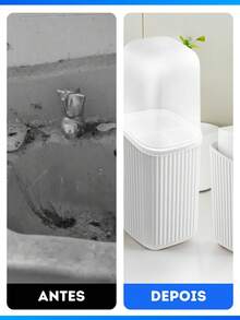 Soap Dispenser And Toothbrush Holder Kit With Lid Modern Design - Green - View 3