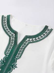 2025阿拉伯男士传统甘杜拉半袖长袍宽松摩洛哥刺绣甘杜拉文化服饰卡夫坦男式长袍祈祷节伊斯兰