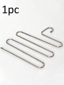 1pc Multi-Functional S-Type Pants Hanger For Closet Storage Magic Trousers Rack Space-Saving Pants Organizer For Household Multiple Layers Clothes Hanger Clip Organizer For Skirts Dresses Shorts Cargo Pants Storage - Keep Your Closet Tidy - Multicolor - View 13