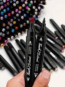 12/24/30/36/40/48/60/80/100/120/168/204/262 Colores Bolígrafos marcadores de metal Touchhero, variedad de colores vívidos, punta fina - multiusos para pintura en piedras, arte, vidrio y manualidades, vuelta al cole