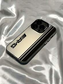 Slogan 豪华 AMG 手机壳适用于 Apple 16、15、14、13、12、11 Pro Max、X、XR、XS Max、8、7 Plus，具有防震磨砂背面防水防摔防刮 - 黑色 - 查看 3