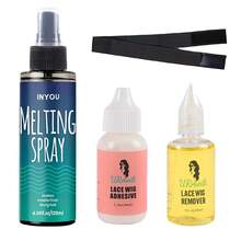 4PCS Wig Glue Spray For Front Lace Wig Lace Melting Spray And Lace Bond Spray Wig Glue Spray Hair Lace Glue Kit Wig Kit - Glue Combination - View 10
