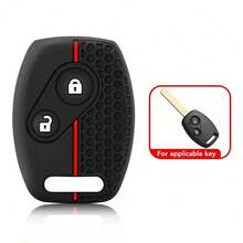 Silicone Remote Key Case Cover Holder For Fit CRV Ridgeline Civic Accord Pilot Jazz FRV Insight HRV Odyssey
