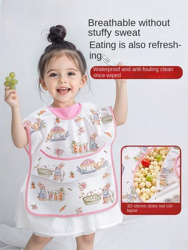 1 Stück Baby Lätzchen, geeignet für Füttern, Mahlzeiten, Küche, Esszimmer, Tisch, Restaurants